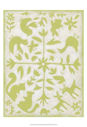 Framed Spring Otomi II Print