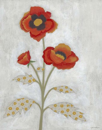 Framed Lovely Botanical IV Print