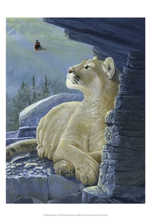 Framed Passing Glance Print