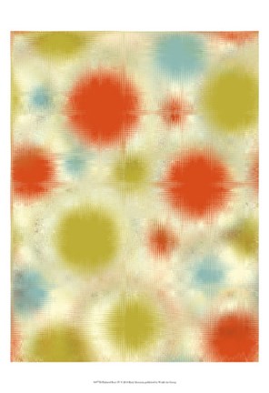 Framed Pixilated Burst IV Print