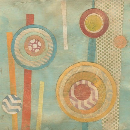 Framed Bits &amp; Pieces I Print