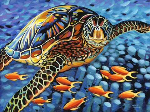 Framed Cruising Along I Print