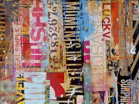 Framed Metro Mix 21 I Print