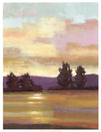 Framed Canyon River II Print