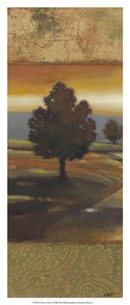 Framed Sunset Creek I Print