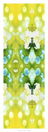 Framed Watercolor Quilt VII Print