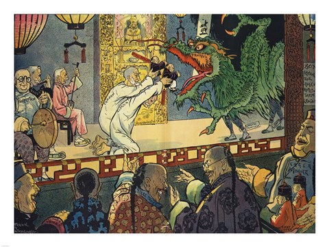 Framed Chinese Play Print