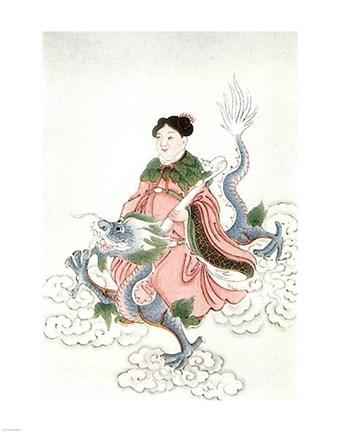 Framed Spirit of the Well Print