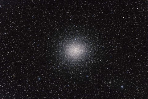 Framed Omega Centauri globular cluster Print