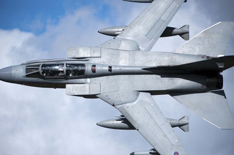 Framed Royal Air Force Tornado GR4 over North Wales Print