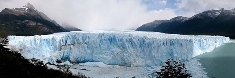 Framed Perito Moreno Glacier in Los Glaciares National Park, Argentina Print