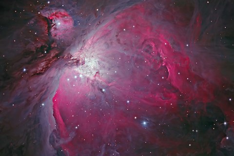 Framed Messier 42, The Orion Nebula Print