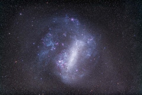 Framed Widefield view of the Large Magellanic Cloud Print