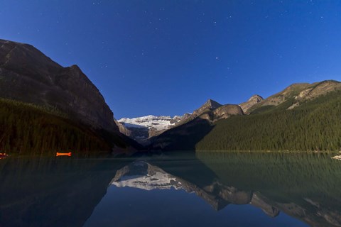 Framed Lake Louise, Banff National Park, Alberta, Canada Print