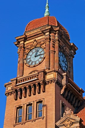 Framed Main street station, Richmond, VA Print