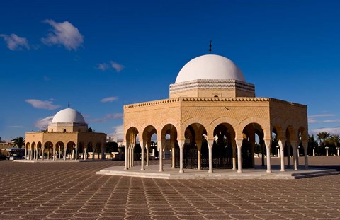 Framed Bourguiba Mausoleum, Tunisia Print
