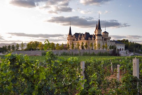 Framed Chateau Changyu AFIP Global winery, Ju Gezhuang Town, China Print