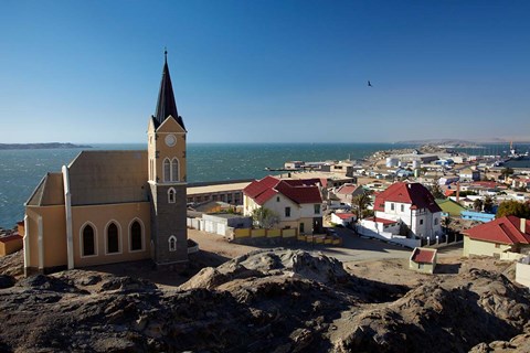 Framed Diamond Hill, Luderitz, Southern Namibia Print