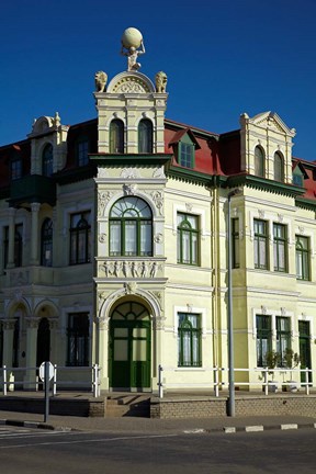 Framed Historic Hohenzollern Building 1906, Swakopmund, Namibia, Africa. Print