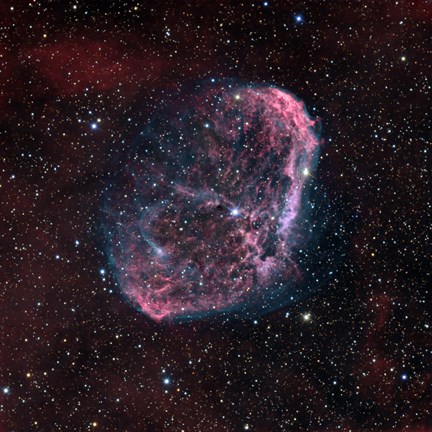 Framed Crescent Nebula Print