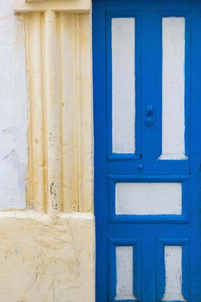 Framed MOROCCO, Atlantic Coast, ESSAOUIRA, Doorway Print