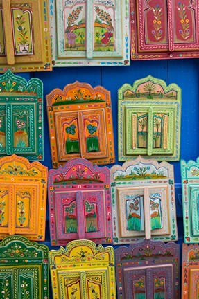 Framed MOROCCO, ESSAOUIRA: Market Souvenirs Print