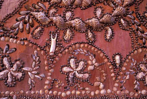 Framed Inlaid Shells on Walls, Morocco Print