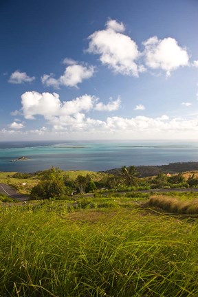 Framed Mauritius, Rodrigues, Pompee, Ile Hermitage Print