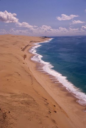 Framed Mozambique, Bazaruto, Benguerra Island, Coastline Print