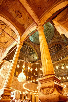 Framed Muhammad Ali Mosque, Cairo, Egypt Print