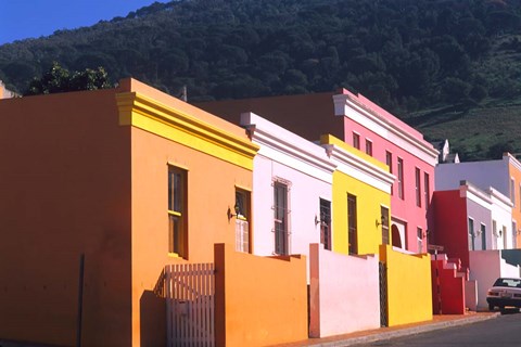 Framed Native Area on Wales Street, Cape Town, South Africa Print