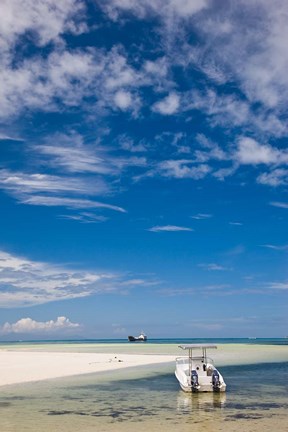 Framed Seychelles, Praslin Island, Grand Anse Beach Print