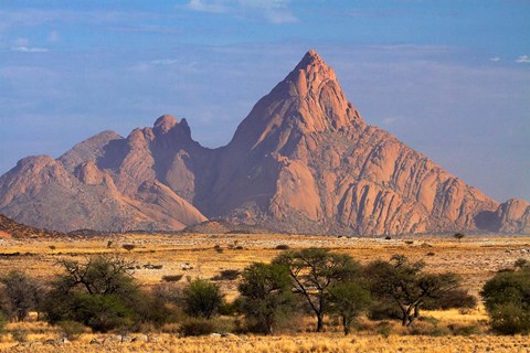 Framed Spitzkoppe (1784 meters), Namibia Print