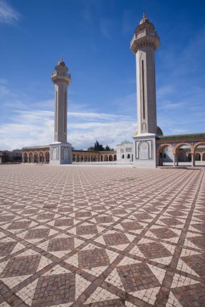 Framed Tunisia, Monastir, Mausoleum of Habib Bourguiba Print