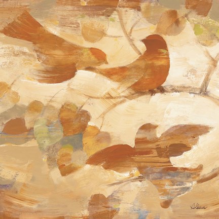 Framed Autumnal Glow I Print