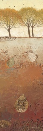 Framed Field and Forest Panel II Print