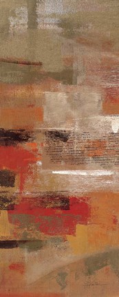 Framed Flamenco Steps Panel I Print