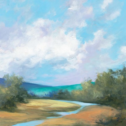 Framed Hedgerow II Print