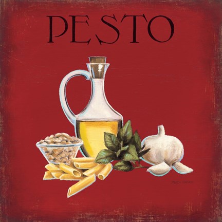 Framed Italian Cuisine II Print