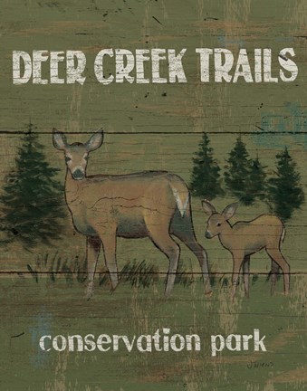 Framed Lodge Signs VIII Print