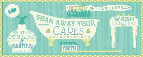 Framed Wash Up X Print