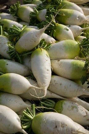 Framed Xizhou town market, Yunnan Province, China Print