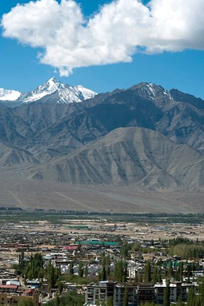 Framed Landscape, Indus Valley, Leh, Ladakh, India Print