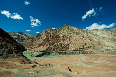 Framed Landscape, Markha Valley, Ladakh, India Print