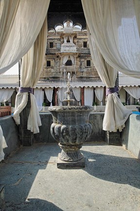 Framed Jag Mindar Palace, Lake Pichola, Udaipur, India Print