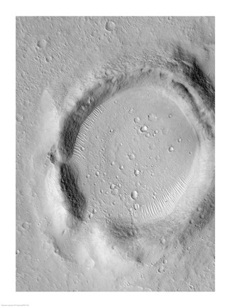 Framed This Mars Global Surveyor Print