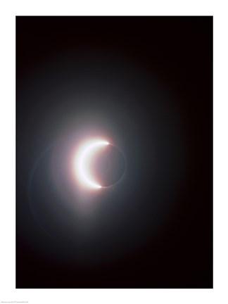 Framed Solar Eclipse Print