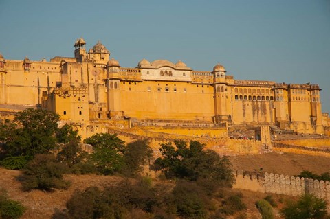 Framed Amber Fort, Jaipur, Rajasthan, India Print