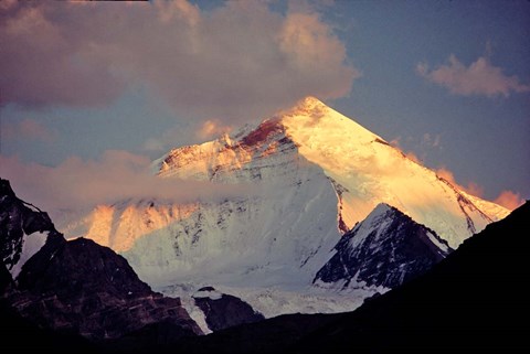 Framed India, Ladakh, Nun-Kun Peak, Zanskar Valley Print