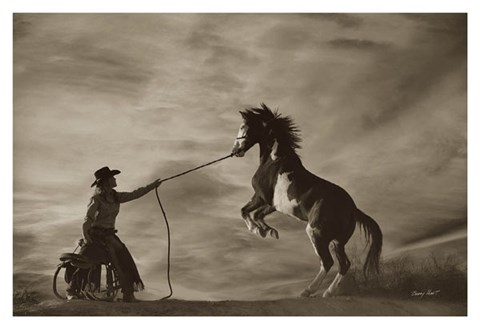 Framed Whoa Boy Print